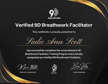 9D Breathwork Facilitator