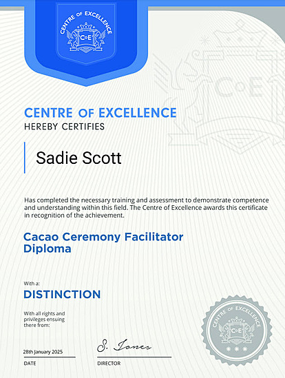 Cacao Ceremony Facilitator